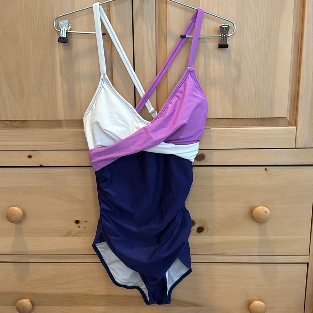 Ladies Swim Colorblock Swimsuit